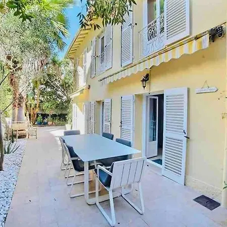L'eden House - Maison Hyper Centre Plages 2min A Pied Piscine 앙티브
